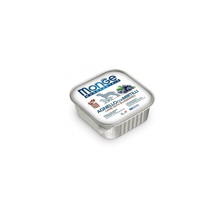 Monge - Natural Superpremium Monoproteico Agnello e Mirtilli 150 gr