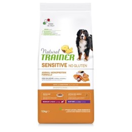 Trainer - Natural Sensitive No Gluten Medium & Maxi Mature con Salmone 12 kg