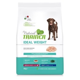 Trainer - Natural Ideal Weight Care Medium & Maxi Adult con Carni Bianche 3 kg