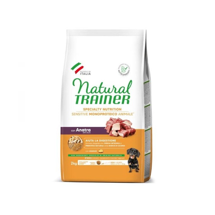 Trainer - Specialty Nutrition Sensitive Small & Toy con Anantra 2 kg
