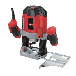 Fresatrice verticale elettrica valex "f1300c" 1300 w