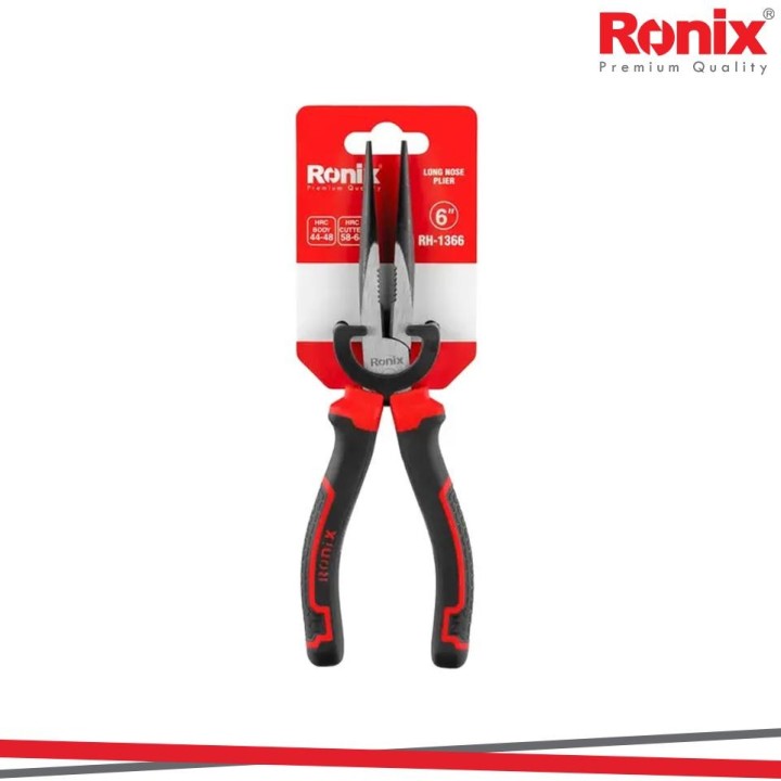 Pinza a becchi lunghi 150mm serie maxi grip