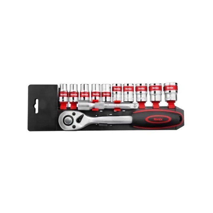 Chiave a cricchetto con 12 inserti da 10 a 22mm