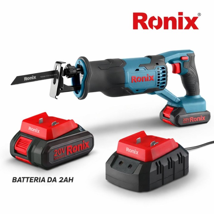Seghetto alternativo a batteria 20v incl. 2ah