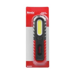 Lampada da lavoro magnetica 5w 350lm ip44 (incl.3 batt. aa)