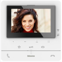 Videocitofono Connesso Tecnologia 2 Fili Vivavoce Classe 100X16E Bticino Bianco