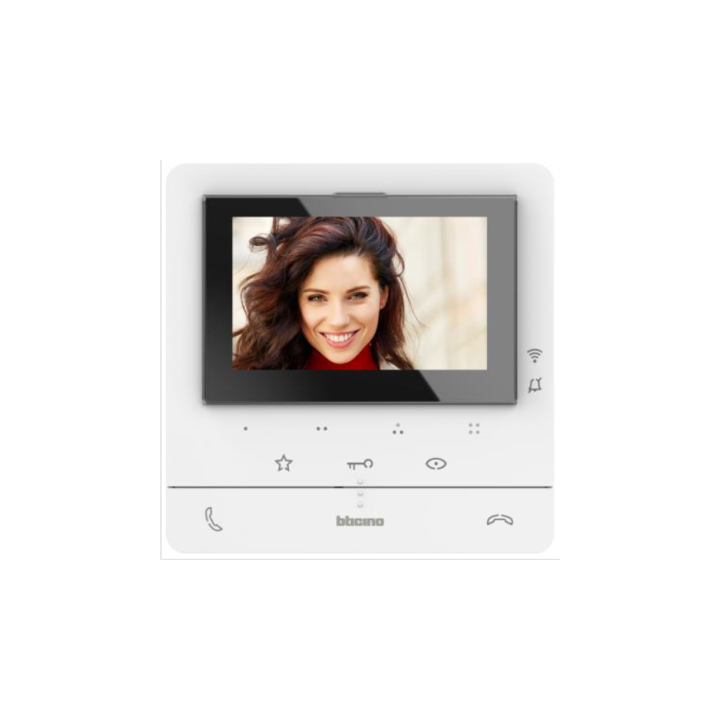 Videocitofono Connesso Tecnologia 2 Fili Vivavoce Classe 100X16E Bticino Bianco
