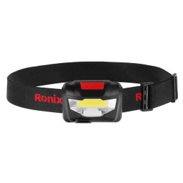 Lampada frontale ricaricabile 3w 120lm 1200mah