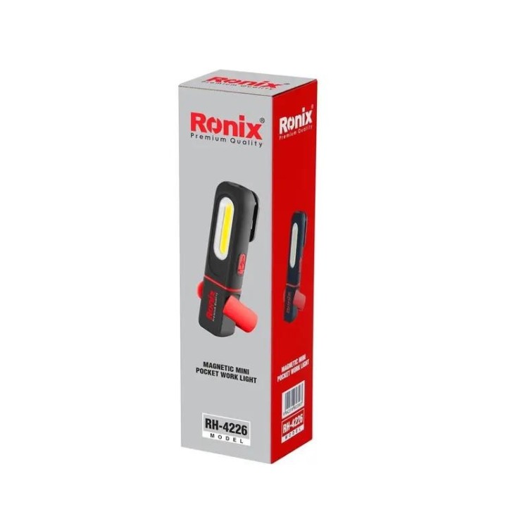 Lampada da lavoro tascabile 3w 350lm 1200mah 6500k usb-c