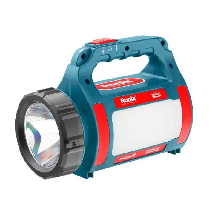 Riflettori e campeggio 300lm 2000mah ric.usb