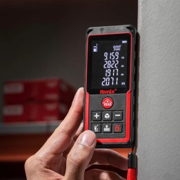 Misuratore di distanza laser 100mt ip54