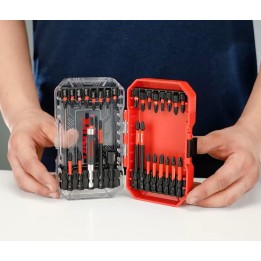 Set di 30 utensili con punte e bussole