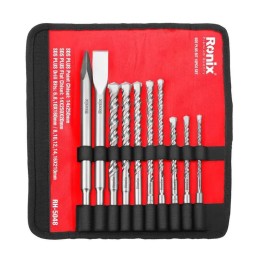 Set di 10 punte sds plus