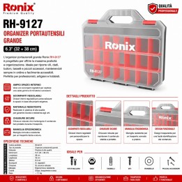 Cassetta portautensili grande cm 6*32*38