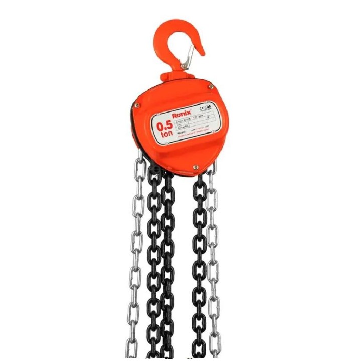 Paranco manuale a catena da 0,5t