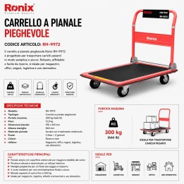 Carrello manuale monoposizione