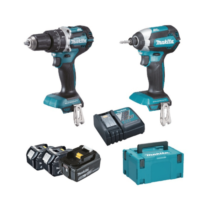 Kit avvitatori 18V DHP484 + DTD153 Makita DLX2180TJ1