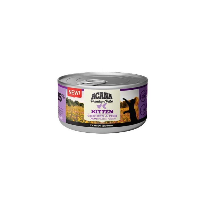 Acana - Kitten Cat Premium Paté Pollo g 85