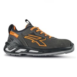 U-POWER RED 360 - DUKE s ESD - Calzatura di Sicurezza bassa S3S CI FO SR - Grigio/Arancio