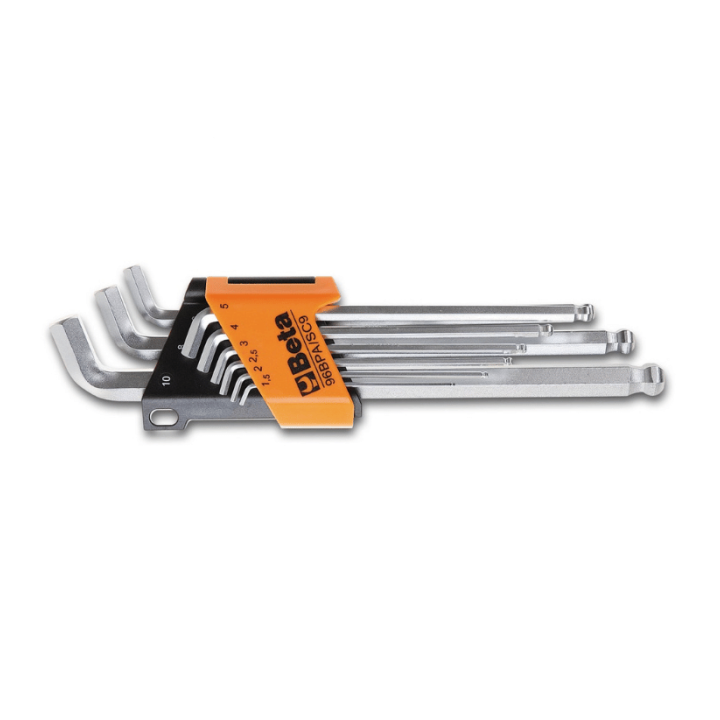 Serie 9 chiavi maschio esagonale extra corte BETA 96BPA/SC9