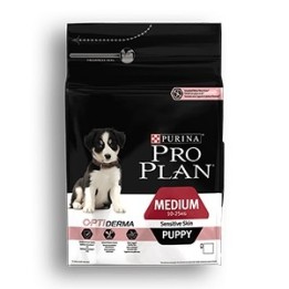 Purina - Pro Plan Medium Puppy Optiderma Sensitive Skin con Salmone kg 12