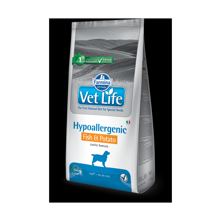 Farmina vet life cane hypoallergenic fish & potato 12 kg