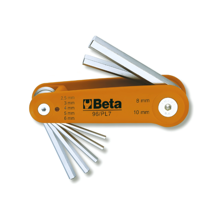 Serie 7 chiavi brugola maschio esagonale BETA 96/BG7