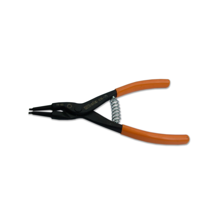 Pinza per anelli seeger dritta - 140x0.9 mm - beta 1036