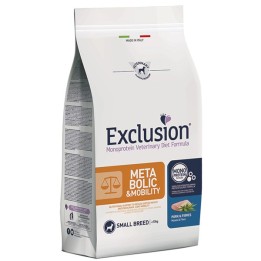 Exclusion - Diet Metabolic & Mobility Medium/Large Breed con Maiale e Fibre 2 kg