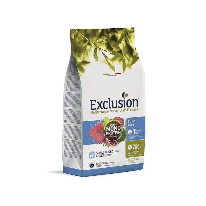Exclusion - Mediterraneo Monoprotein Adult Small Breed con Tonno 2 kg