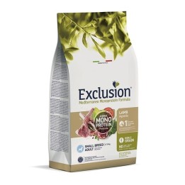 Exclusion - Mediterraneo Monoprotein Adult Small Breed con Agnello 7 kg