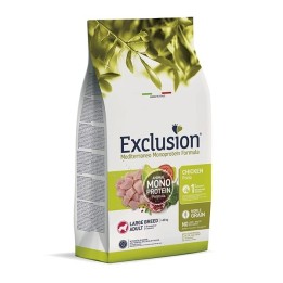 Exclusion - Mediterraneo Monoprotein Adult Large Breed con Pollo 12 kg