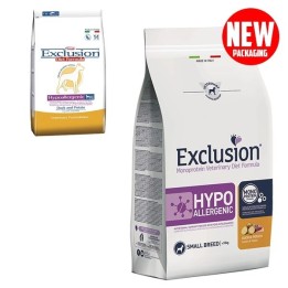 Exclusion - Diet Hypoallergenic Small Breed Anatra e Patate 2 kg