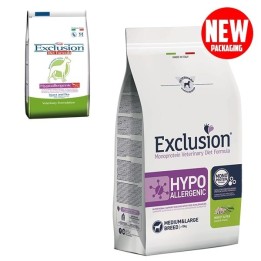 Exclusion - Diet Hypoallergenic Medium/Large Breed Insetti e Piselli 12 kg