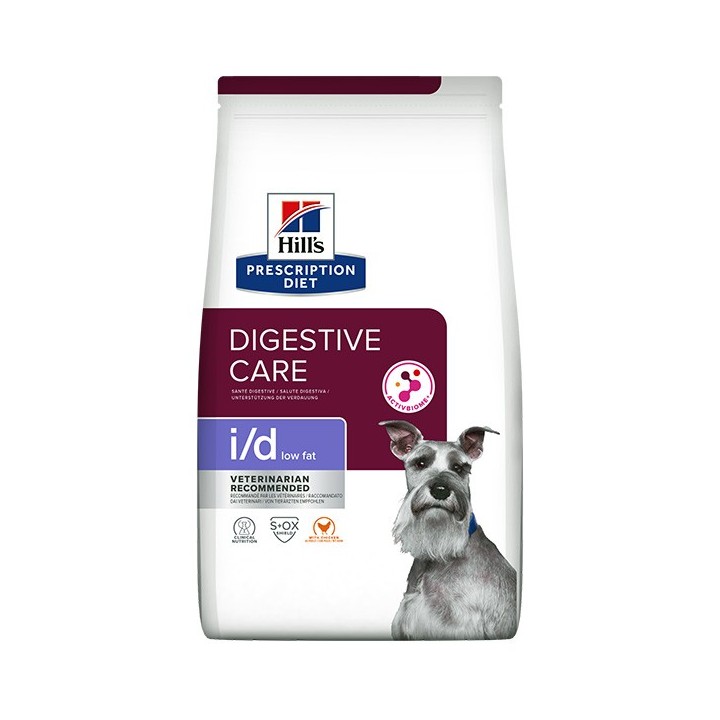 Hill's - Prescription Diet i/d Digestive Care Low Fat 4 kg