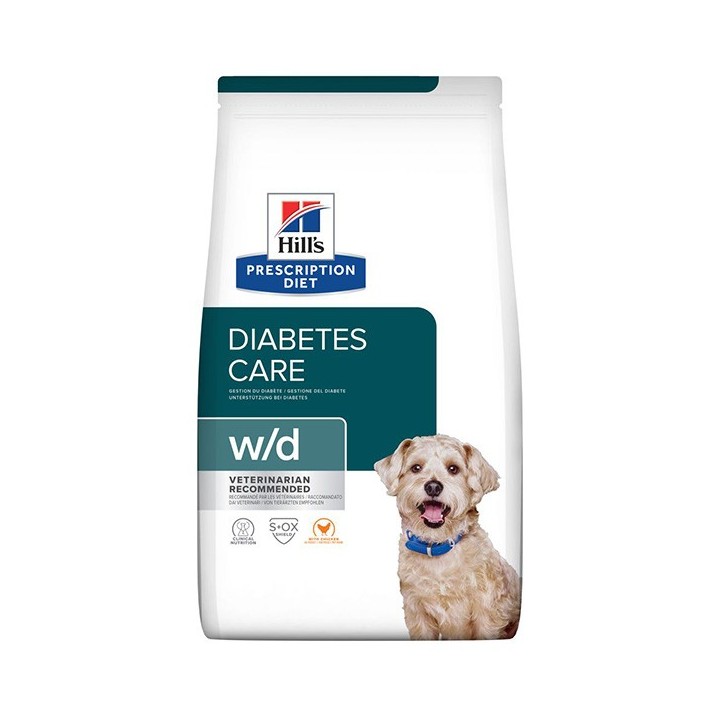 Hill's - Prescription Diet Diabetes Care w/d con Pollo 1,5 kg