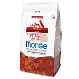 Monge - Natural Superpremium All Breeds Adult Agnello Riso e Patate 2,5 kg