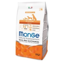 Monge - Natural Superpremium All Breeds Adult Anatra, Riso e Patate 12  kg