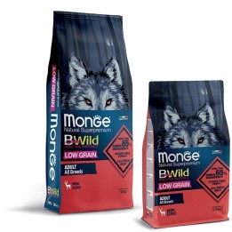 Monge - BWild Low Grain Adult All Breeds con Cervo 12  kg