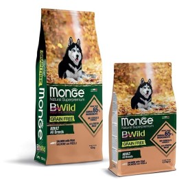 Monge - BWild Grain Free Adult All Breeds con Salmone e Piselli 2,5  kg