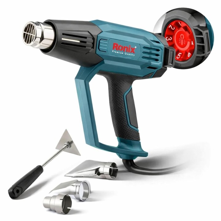 Pistola termica elettrica da 2000w con 7 velocita'
