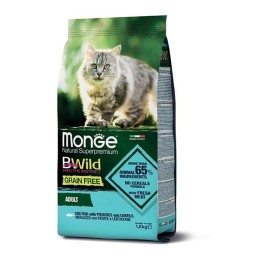Monge - BWild Grain Free Adult con Merluzzo, Patate e Lenticchie 1,5  kg