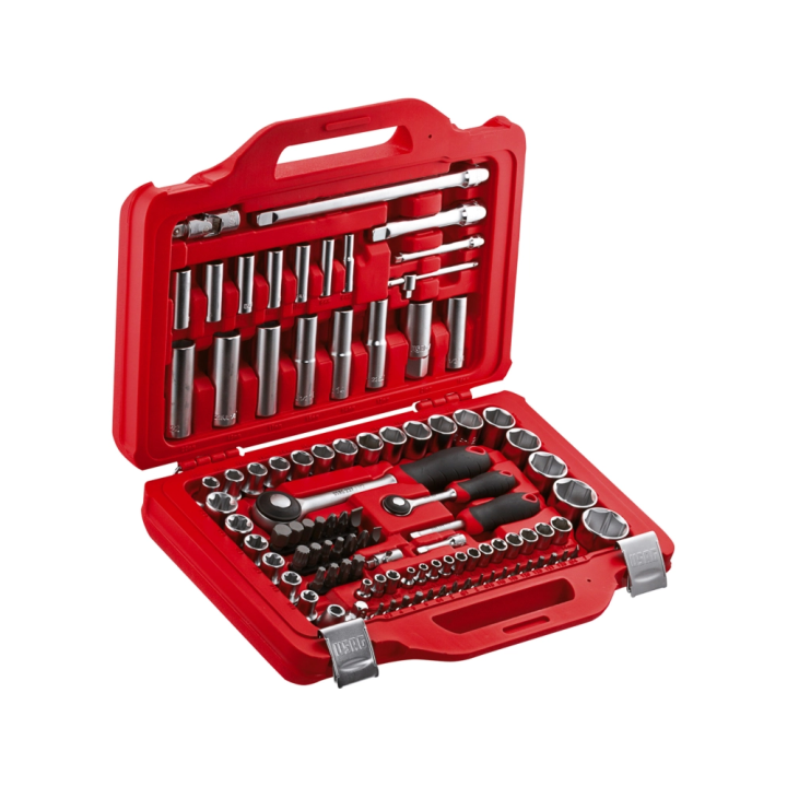 Set 100 pezzi bussole ed inserti per avvitatura usag